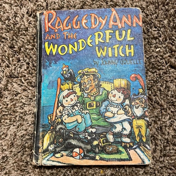 Raggedy Ann And The Wonderful Witch - Hardcover Classic Children's Book (1961) - Picture 1 of 8